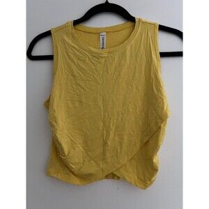 Girls Sanutch Yellow Tank Top Size X-Small